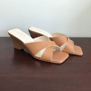 Franco Sarto | Tan "Netto" Slide Sandals